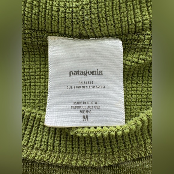 Vintage Patagonia Men's R Polartec Base Layer Crew Neck Size Medium - Picture 2 of 8